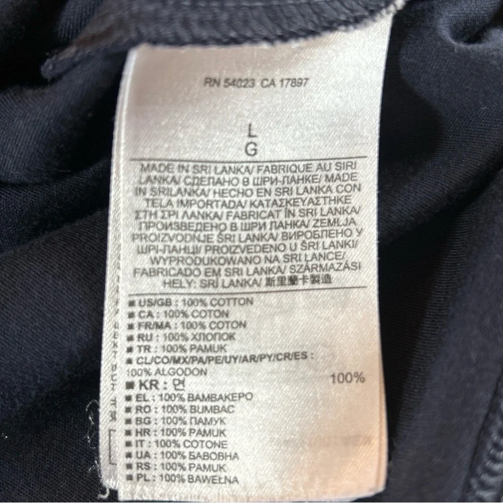 Banana Republic Men’s Large L Luxury Touch Navy Blue Short Sleeve Polo Shirt